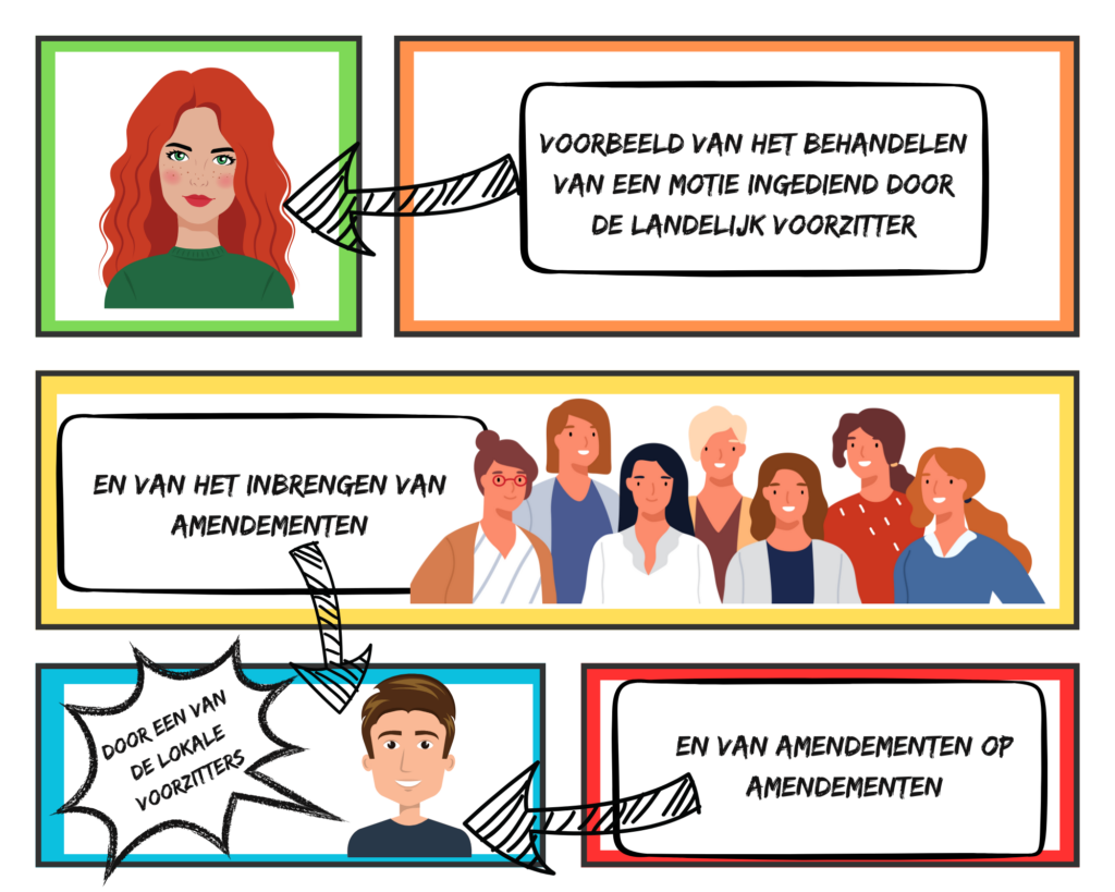 1 voorbeeld behandelen motie en amendementen